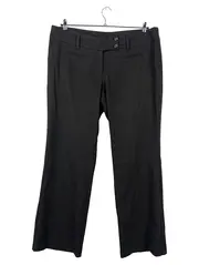 Vorschaubild 2 von Damen Stoffhose Schwarz Business Gr. 44 Bootcut Elegant