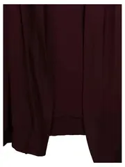 Vorschaubild 3 von Damen Strickjacke Cardigan Gr. M Bordeaux Rot Viskose