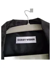 Vorschaubild 5 von Damen Blazer Gr. 38 Schwarz Strukturmuster Business Jacke