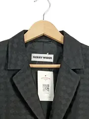 Vorschaubild 2 von Damen Blazer Gr. 38 Schwarz Strukturmuster Business Jacke