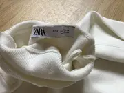 Vorschaubild 3 von Damen Strickkleid Rollkragen Langarm Weiß Gr. S Maxi