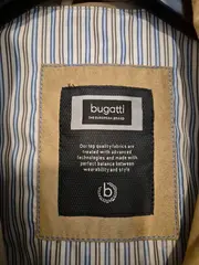 Vorschaubild 5 von Herren Leichte Jacke Gr. 52/XL Beige Polyester Übergangsjacke