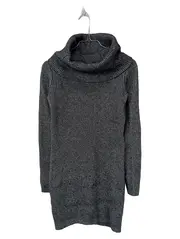 Vorschaubild 1 von Collection Strickkleid Rollkragen Grau Meliert Gr. S/36 Damen