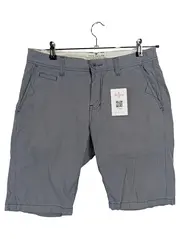 Vorschaubild 1 von Herren Chino Shorts Gr. W30/46 Grau Baumwolle Casual