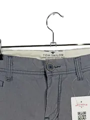 Vorschaubild 2 von Herren Chino Shorts Gr. W30/46 Grau Baumwolle Casual