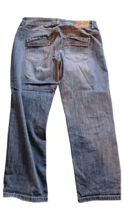 Vorschaubild 2 von Damen Jeans Regular Fit Gr. 32/40 Blau Casual Denim Baumwolle