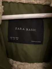Vorschaubild 6 von BASIC Damen Parka Gr. M Oliv Teddyfell Kapuze Winterjacke