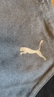 Vorschaubild 2 von Sport Shorts Kinder Gr. 140 Grau Schwarz Polyester Kurze Hose