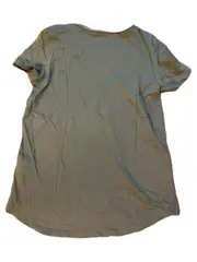 Vorschaubild 2 von Damen T-Shirt Gr. S Oliv Baumwolle Basic Organic