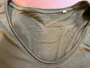 Vorschaubild 4 von Damen T-Shirt Gr. S Oliv Baumwolle Basic Organic