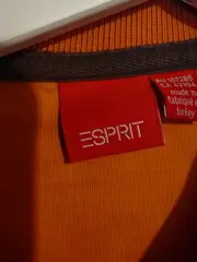 Vorschaubild 5 von Poloshirt Herren L Orange Kurzarm Baumwolle Casual Logo Print