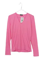 Vorschaubild 1 von Damen Langarmshirt Elegant Pink Stretch Gr. 36 S Alltag
