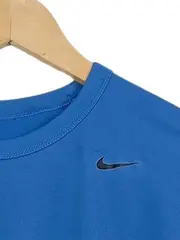 Vorschaubild 2 von Herren Sport Shirt Kurzarm Polyester Blau Gr. S Uni Logo