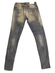 Vorschaubild 5 von Damen Skinny Jeans Blau Destroyed Look Gr. W26/L32