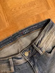 Vorschaubild 3 von Damen Skinny Jeans Blau Destroyed Look Gr. W26/L32