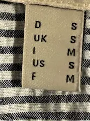 Vorschaubild 3 von Damen Hemdbluse Gr. 36/S Blau Weiß Gestreift Baumwolle