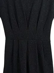 Vorschaubild 2 von Cocktailkleid Damen Gr. 34 Schwarz Glitzer Elegant Party