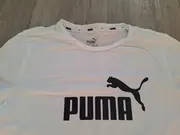 Vorschaubild 2 von Kinder T-Shirt Gr. 164 Weiß Sportlich Logo Baumwolle
