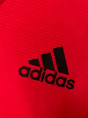 Vorschaubild 6 von Herren T-Shirt Primeblue Rot Gr. XL Sportshirt 3-Streifen