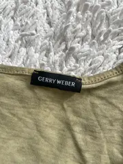 Vorschaubild 6 von Damen Langarmshirt Gr. 40 Beige Print Strass Elegant