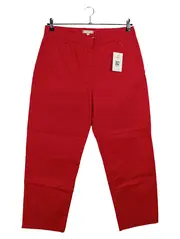 Vorschaubild 1 von Stoffhose Damen Gr. 42 Rot Chino Hose Casual