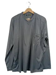 Vorschaubild 1 von Langarmshirt Herren Arbeit Polyester Grau Gr. L 52