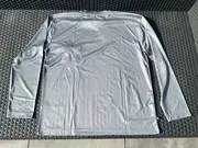 Vorschaubild 2 von Langarmshirt Herren Arbeit Polyester Grau Gr. L 52