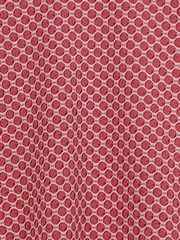 Vorschaubild 4 von Damen Shirt Langarm Strukturmuster Rot Gr. 42 XL Casual Oberteil