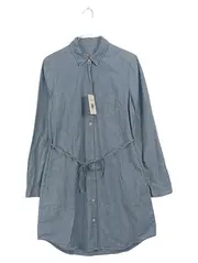 Vorschaubild 1 von 1969 Jeanskleid Damen Gr. S/36 Blau Baumwolle Hemdkleid