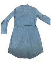 Vorschaubild 2 von 1969 Jeanskleid Damen Gr. S/36 Blau Baumwolle Hemdkleid