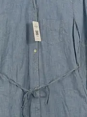 Vorschaubild 3 von 1969 Jeanskleid Damen Gr. S/36 Blau Baumwolle Hemdkleid