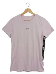 Vorschaubild 1 von Damen Sport T-Shirt Rosa Gr. L Logo Tape Sportshirt Fitness