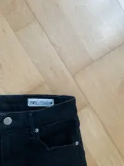 Vorschaubild 6 von Damen Jeans Regular Fit Schwarz Gr. 36/S W28 Baumwolle