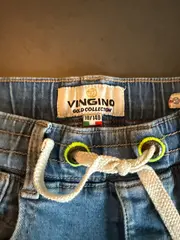 Vorschaubild 4 von Jeans Shorts Jungen Gr. 140 Blau Destroyed Look Baumwolle