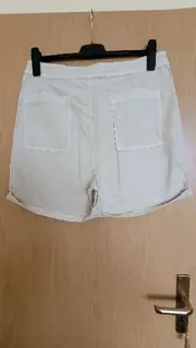 Vorschaubild 7 von Damen Shorts Beige Gr. 42/XL Casual Baumwolle