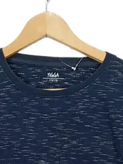 Vorschaubild 2 von Langarmshirt Jungen Gr. 170/176 Blau Meliert Baumwolle