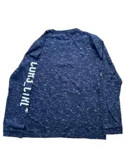 Vorschaubild 5 von Langarmshirt Jungen Gr. 170/176 Blau Meliert Baumwolle