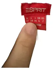 Vorschaubild 4 von Damen Jeans Regular Fit Oliv Gr. 32 W24 Baumwolle Stretch