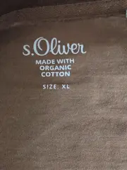 Vorschaubild 3 von Herren T-Shirt Horizon Print Braun Bio-Baumwolle Gr. XL