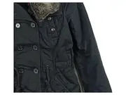 Vorschaubild 3 von Damen Felljacke Winter Gr. S Schwarz Kunstpelz Alltag