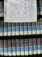 Vorschaubild 6 von Langarmshirt Damen Gestreift Glitzer Rüschen Rippstrick Gr. 38 M