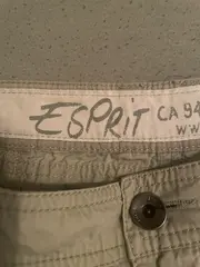 Vorschaubild 4 von Cargo Bermuda Shorts Damen Beige Baumwolle Gr. W26 34 XS L21