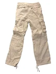 Vorschaubild 2 von Damen Cargohose Beige Gr. 36 S Baumwolle Cargo Pants