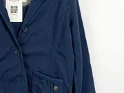 Vorschaubild 3 von Kinder Blazer Gr. 128 Blau Casual Baumwolle Modal
