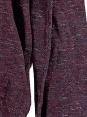 Vorschaubild 3 von Herren Pullover V-Ausschnitt Gr. L Lila Meliert Baumwolle