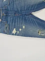 Vorschaubild 3 von Herren Destroyed Jeans Blau W31/L32 Ripped Denim Casual