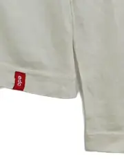 Vorschaubild 3 von Damen Langarmshirt Weiß Gr. M Rundhals Casual