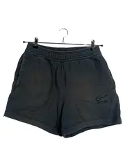 Vorschaubild 1 von Air Damen Sport Shorts Schwarz Gr. S Baumwolle Jogginghose