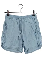 Vorschaubild 1 von Jeans Shorts Damen Baumwolle Blau Raffungen Gr. XS W26