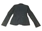 Vorschaubild 4 von Damen Blazer Gr. 34 Blau Baumwolle Business Klassisch